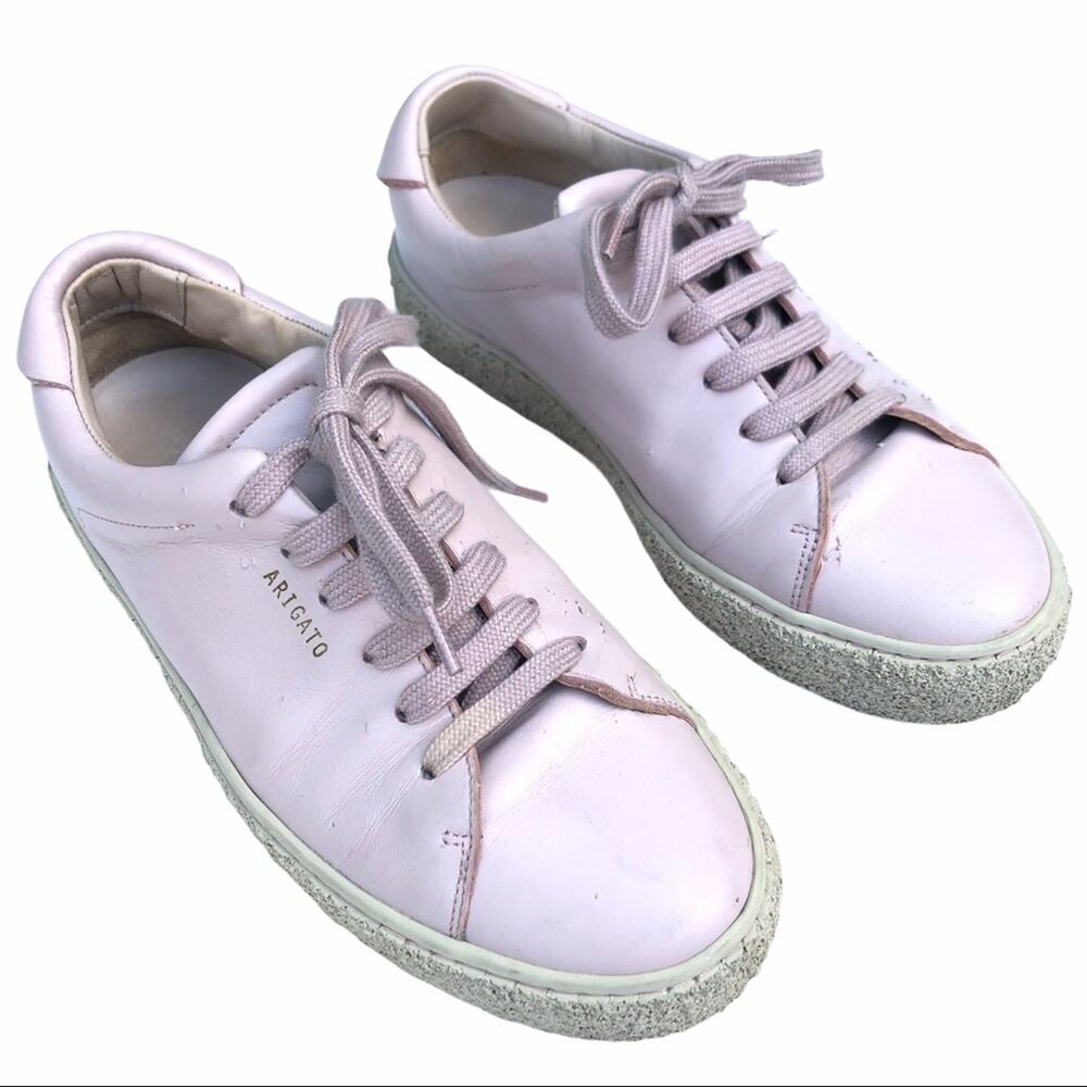 AXEL ARIGATO Platform‎ Sneakers Size 37 Lace Up Pink Purple